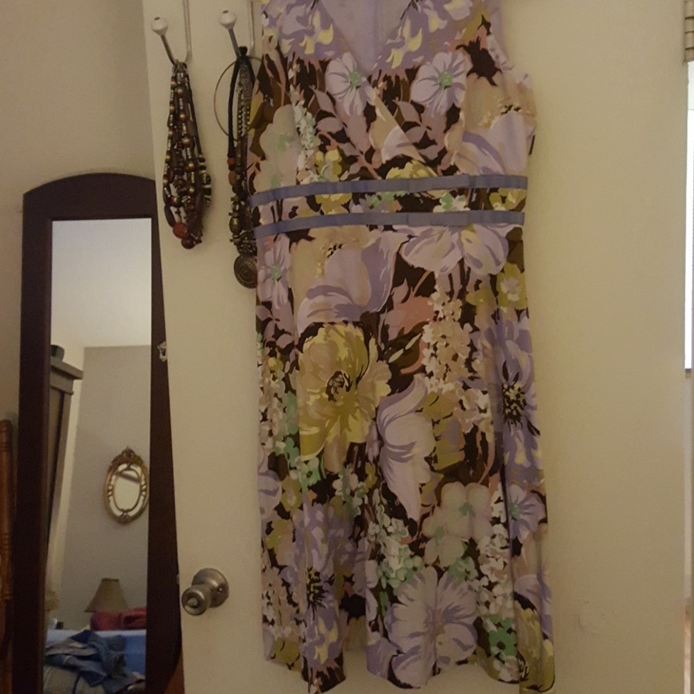 Coldwater Creek Size 12 Floral Dress